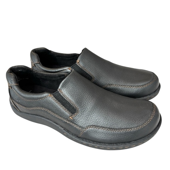 Born BOC Mens Size 11 M Black Leather Slip On Loafer Casual Comfort Shoe main image 2